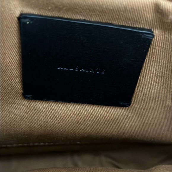 All Saints Elegant White Leather Crossbody Bag - Picture 4 of 4